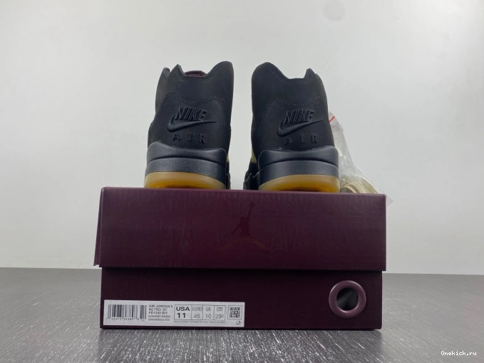 One Kick Black 5 Air Maniere x FD1330-001 Jordan A Ma 0804